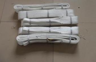 批量生产的白色吊装带